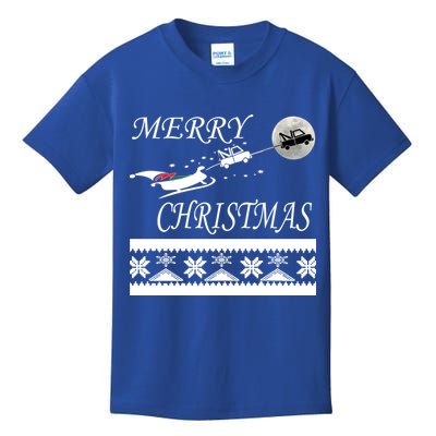 Funny Tow Truck Driver Christmas Gift Repo Kids T-Shirt