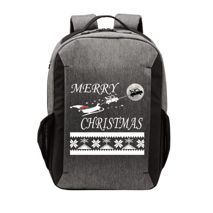 Funny Tow Truck Driver Christmas Gift Repo Vector Backpack