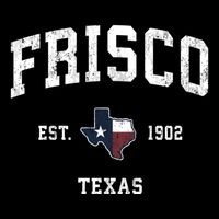 Frisco Texas Tx Vintage State Flag Sports Hoodie