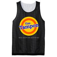 Funny Tampon Tim Will Stop The Red Wave Mesh Reversible Basketball Jersey Tank