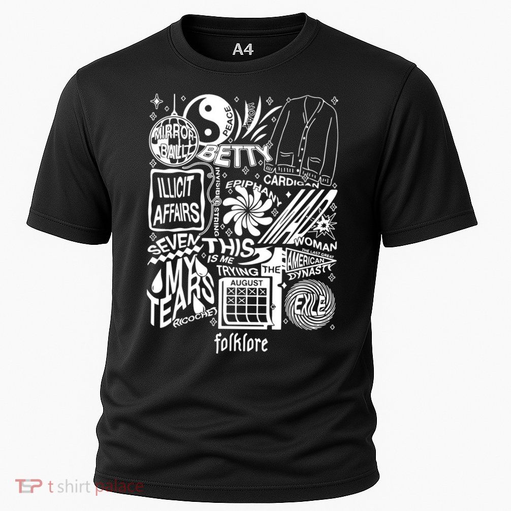 Folklore Tracklist Ts Cooling Performance Crew T-Shirt