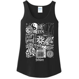 Folklore Tracklist Ts Ladies Essential Tank