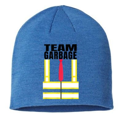 Funny Trash Truck Trump Orange Vest Make Garbage Great Again Gift Sustainable Beanie