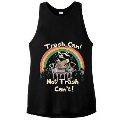 Funny Trash Talker Trash Can Not Trash Cant Ladies PosiCharge Tri-Blend Wicking Tank