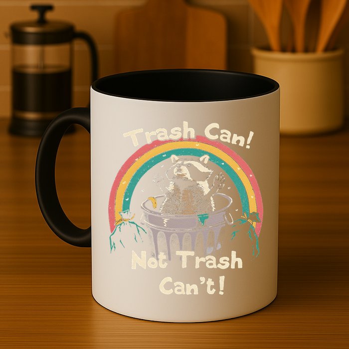 Funny Trash Talker Trash Can Not Trash Cant Mug
