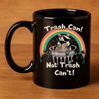 Funny Trash Talker Trash Can Not Trash Cant 11oz C Handle Ceramic Mug