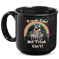 Funny Trash Talker Trash Can Not Trash Cant 15oz Campfire Ceramic Mug