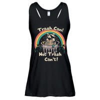 Funny Trash Talker Trash Can Not Trash Cant Ladies Essential Flowy Tank
