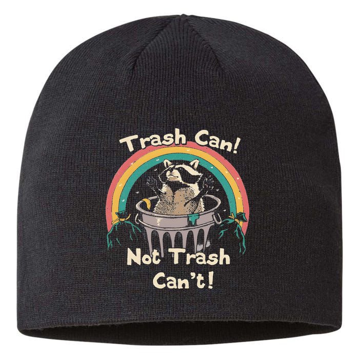 Funny Trash Talker Trash Can Not Trash Cant Sustainable Beanie