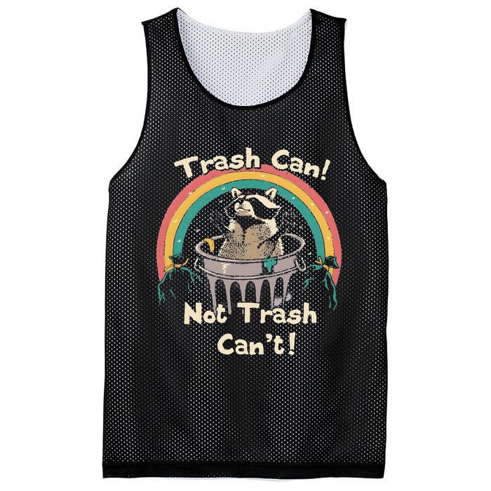 Funny Trash Talker Trash Can Not Trash Cant Mesh Reversible Basketball Jersey Tank