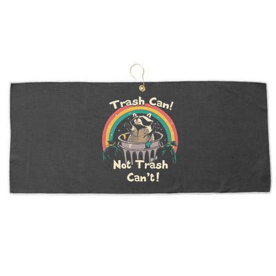 Funny Trash Talker Trash Can Not Trash Cant Large Microfiber Waffle Golf Towel