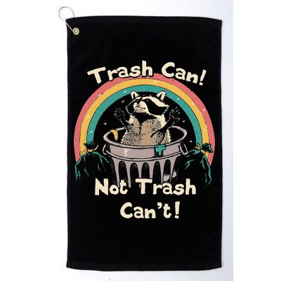 Funny Trash Talker Trash Can Not Trash Cant Golf Towel