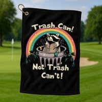 Funny Trash Talker Trash Can Not Trash Cant Golf Towel