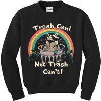 Funny Trash Talker Trash Can Not Trash Cant Kids Sweatshirt