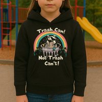 Funny Trash Talker Trash Can Not Trash Cant Kids Hoodie