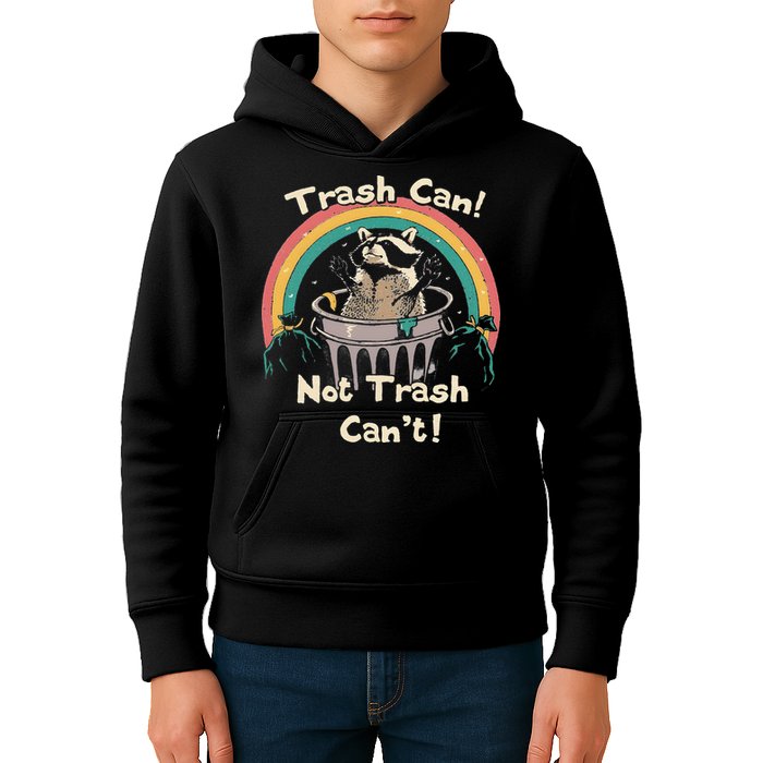 Funny Trash Talker Trash Can Not Trash Cant Kids Hoodie