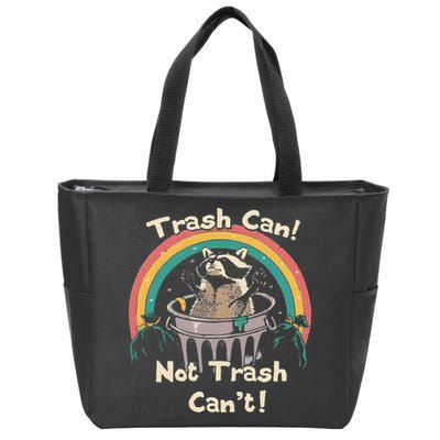 Funny Trash Talker Trash Can Not Trash Cant Zip Tote Bag