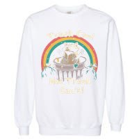 Funny Trash Talker Trash Can Not Trash Cant Garment-Dyed Sweatshirt