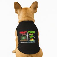 First Teach Then Beach I Am Earning A Summerbreak Doggie Tank