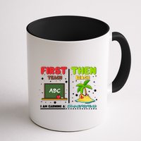 First Teach Then Beach I Am Earning A Summerbreak Mug