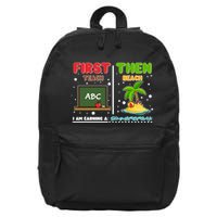 First Teach Then Beach I Am Earning A Summerbreak 16 in Basic Backpack