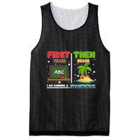 First Teach Then Beach I Am Earning A Summerbreak Mesh Reversible Basketball Jersey Tank