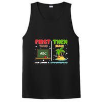 First Teach Then Beach I Am Earning A Summerbreak PosiCharge Competitor Tank