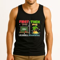 First Teach Then Beach I Am Earning A Summerbreak Tank Top