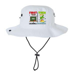 First Teach Then Beach I Am Earning A Summerbreak Legacy Cool Fit Booney Bucket Hat