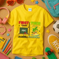 First Teach Then Beach I Am Earning A Summerbreak Kids T-Shirt