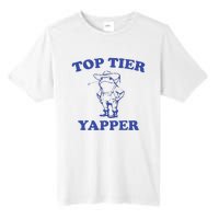 Funny Top Tier Yapper Funny Meme Cowboy Frog Yapping Quote Tall Fusion ChromaSoft Performance T-Shirt