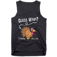 Funny Thanksgiving Turkey Gift Guess What Turkey Butt! Tank Top