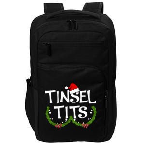 Funny Tinsel Tits Matching Jingle Balls Christmas Couples Impact Tech Backpack