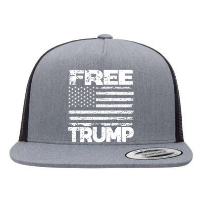 Free Trump Take America Back For President 2024 Trump 24 Usa Flat Bill Trucker Hat