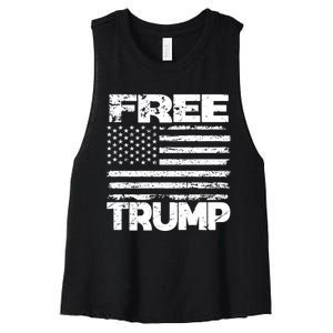 Free Trump Take America Back For President 2024 Trump 24 Usa Women's Racerback Cropped Tank