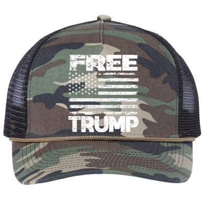 Free Trump Take America Back For President 2024 Trump 24 Usa Retro Rope Trucker Hat Cap