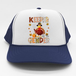 Funny Thanksgiving Turkey Gender Reveal Party Decoration Trucker Hat