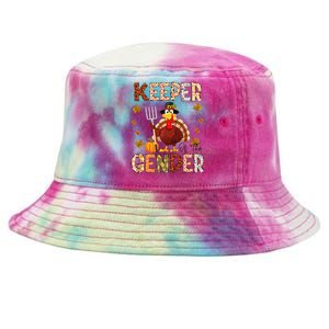 Funny Thanksgiving Turkey Gender Reveal Party Decoration Tie-Dyed Bucket Hat