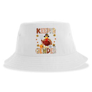 Funny Thanksgiving Turkey Gender Reveal Party Decoration Sustainable Bucket Hat