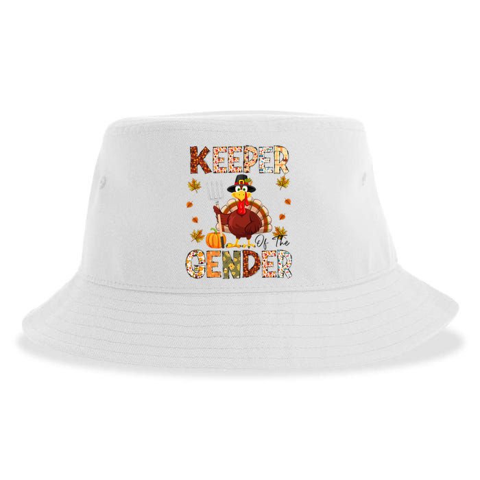 Funny Thanksgiving Turkey Gender Reveal Party Decoration Sustainable Bucket Hat