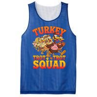 Funny Thanksgiving Turkey Running Trot Squad Gift Mesh Reversible Basketball Jersey Tank