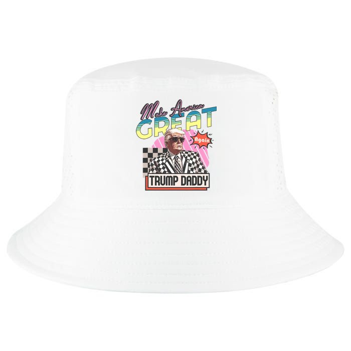 Funny Trump Take America Back DaddyS Home Trump Pink 2024 Cool Comfort Performance Bucket Hat