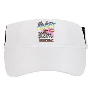 Funny Trump Take America Back DaddyS Home Trump Pink 2024 Adult Drive Performance Visor