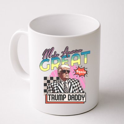 Funny Trump Take America Back DaddyS Home Trump Pink 2024 Coffee Mug