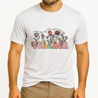 Floral Teacher Tote Bag Teach Them Love Them Cooling Performance Crew T-Shirt