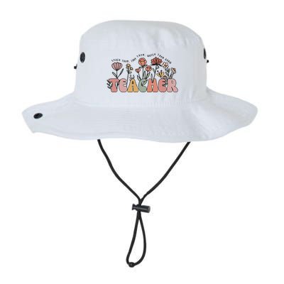 Floral Teacher Tote Bag Teach Them Love Them Bucket Hat