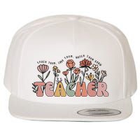 Floral Teacher Tote Bag Teach Them Love Them Wool Snapback Cap