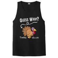 Funny Thanksgiving Turkey Guess What Turkey Butt! PosiCharge Competitor Tank