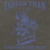 Faster Than The Forever Yeet Run Away Faster Funny Saying Gift Cotton Canvas Backpack