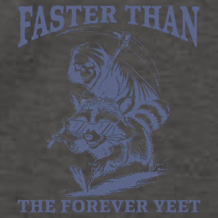 Faster Than The Forever Yeet Run Away Faster Funny Saying Gift Vector Backpack